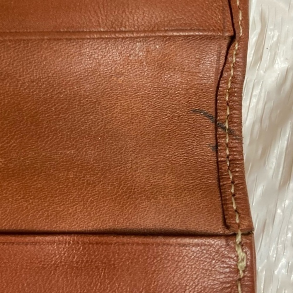 Coach vintage black and brown leather Sheridan wallet rare - Picture 9 of 14